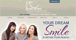 Desktop Screenshot of bethelgentledental.com